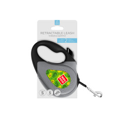 Повідець-рулетка (до 15кг. 5м.)  "Авокадо" R-leash WauDog CoLLar