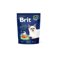 Сухий корм для котів Sterilised Salmon Brit Premium by Nature