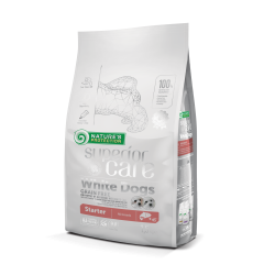 Сухий корм для цуценят з рибою Starter Grain Free White Dogs Superior Care Nature's Protection