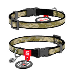 Нашийник "Мілітарі" Nylon WauDog CoLLar