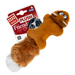 Іграшка м'яка білка з пищалкою Friendz Plush GiGwi