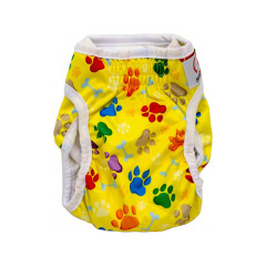 Пелюшка багаторазова Пелюшка багаторазова для собак-сук (лапки) Reusable Diapers for Female Misoko&Co