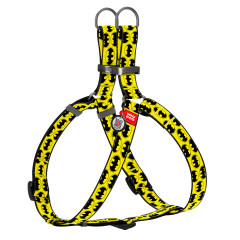 Шлея "Бетмен Лого" ш 15мм, дов 40-55 см. Nylon WauDog CoLLar