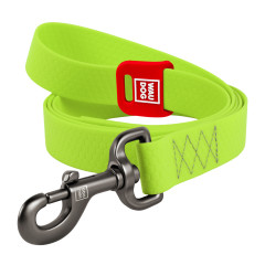 Повідець ш 15мм, дов 305см. салатовий Wateproof WauDog CoLLar