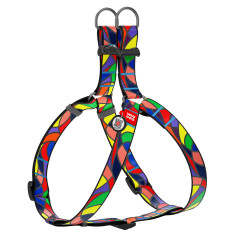 Шлея "Вітраж" ш 15мм. дов 40-55 см. Nylon WauDog CoLLar