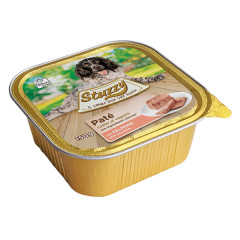 Вологий корм для собак паштет з лососем Pate Stuzzy