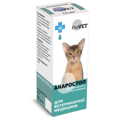 Краплі при отодектозі та демодекозі Акаростоп ProVET Природа