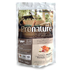 Сухий корм для котів з індичкою та журавлиною Adult Holistic Pronature