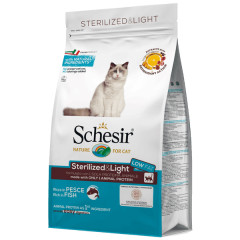 Сухий корм для котів з рибою Sterilised Dry Schesir