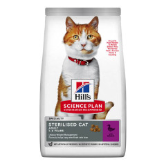 Сухий корм для котів з качкою Adult 1-6 Sterilised Cat Science Plan Hill's