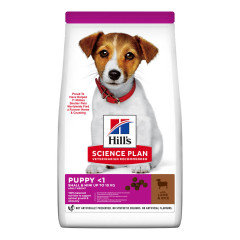 Сухий корм для цуценят з ягням Puppy Small & Mini Science Plan Hill's