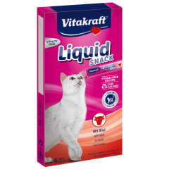 Ласощі для котів крем снек з яловичиною 15 г. 1 шт Liquid Snack Vitakraft