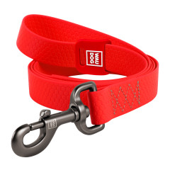 Повідець (ш. 20мм. д. 122см.) червоний Wateproof WauDog CoLLar