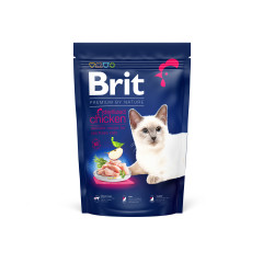 Сухий корм для котів Sterilized Chicken Brit Premium by Nature