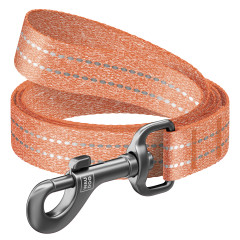 Повідець (ш. 15мм. д. 300см.) помаранчевий Re-cotton WauDog CoLLar