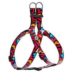 Шлея (ш. 15мм. 40-45см.) "Графіті" Nylon WauDog CoLLar