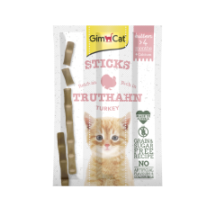 Ласощі для котів та кошенят палички з індичкою 3 шт. 3 г. Kitten Sticks Cat Gim