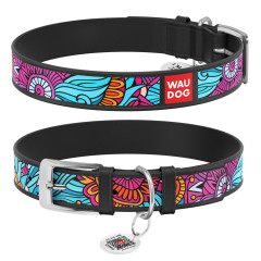 Нашийник (ш. 20мм. 29-38см.) "Літо" Design WauDog CoLLar