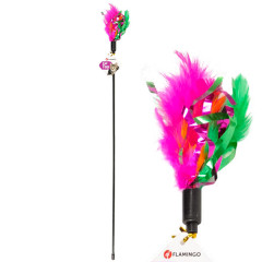Іграшка вудочка Cat Toy Flamingo