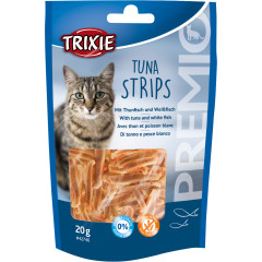 Ласощі для котів з тунцем 20 г. Strips Tuna Premio Trixie