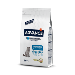 Сухий корм для котів з індичкою Adult Sterilized Advance