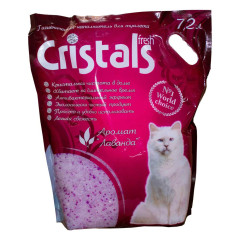 Наповнювач силікагелевий з лавандою Cristals Fresh
