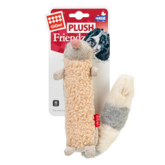 Іграшка м'яка для собак єнот з пищалкою Friendz Plush GiGwi