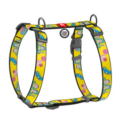 Шлея (ш. 20мм. 50-80см.) "Рік та Морті" Nylon WauDog CoLLar