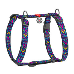 Шлея (ш. 25мм. 60-100см.) "Інді" Nylon WauDog CoLLar