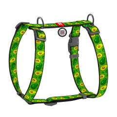 Шлея (ш. 15мм. 30-50см.) "Авокадо" Nylon WauDog CoLLar