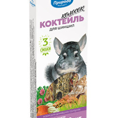 Ласощі для гризунів 90 г. 3 шт Колосок Коктейль Природа