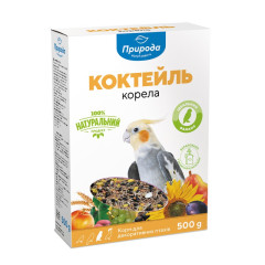 Корм для середніх папуг Коктейль Природа
