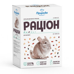 Корм для шиншил Раціон Природа