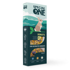 Ласощі для гризунів пончики волошка, календула, ромашка 50 г Special One