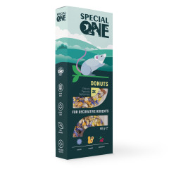 Ласощі для гризунів пончики цикорій, арахіс, барбарис Special One
