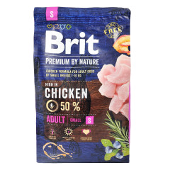 Сухий корм для собак з куркою Adult S Brit Premium