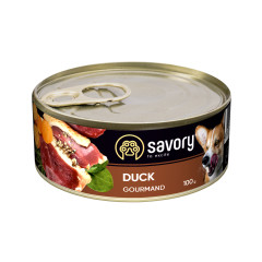 Вологий корм для собак Duck Gourmand Dog Savory