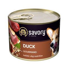 Вологий корм для собак Duck Gourmand Dog Savory