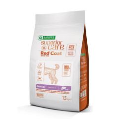 Сухий корм для цуценят з лососем Mini and Junior Red Coat Superior Care Nature's Protection