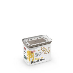 Контейнер для ласощів 1.2 л. 15.5х10х12 см. (бежевий) Pet Snack Box Stefanplast