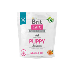 Сухий корм для цуценят ( NEW) Salmon Grain Free Brit Care
