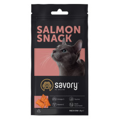 Ласощі для котів з лососем 60 г. Salmon Cat Snacks Savory