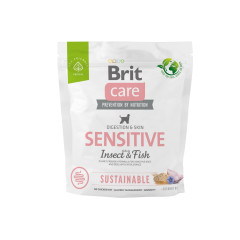 Сухий корм для собак з комахами та рибою  (New) Sensitive Insect & Fresh Herring Brit Care