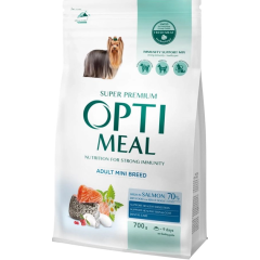 Сухий корм для собак з лососем Adult Dog OptiMeal