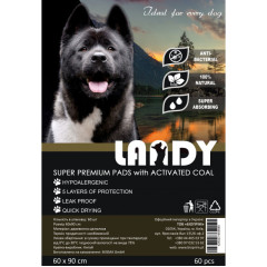 Пелюшки однорозові 60 шт. Super Premium Pads Landy