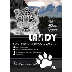 Наповнювач силікагелевий 1-8 мм. Super premium silica gel cat litter Landy