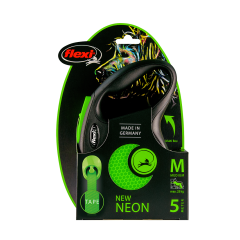 Повідець-рулетка Neon Flexi