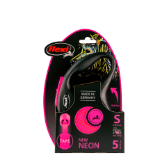 Повідець-рулетка Neon Flexi