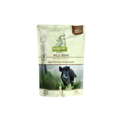 Вологий корм для собак з кабаном та пастернаком Wild Boar Adult Roots Isegrim