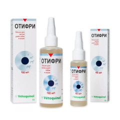 Засіб догляду за вухами Otifree Vetoquinol